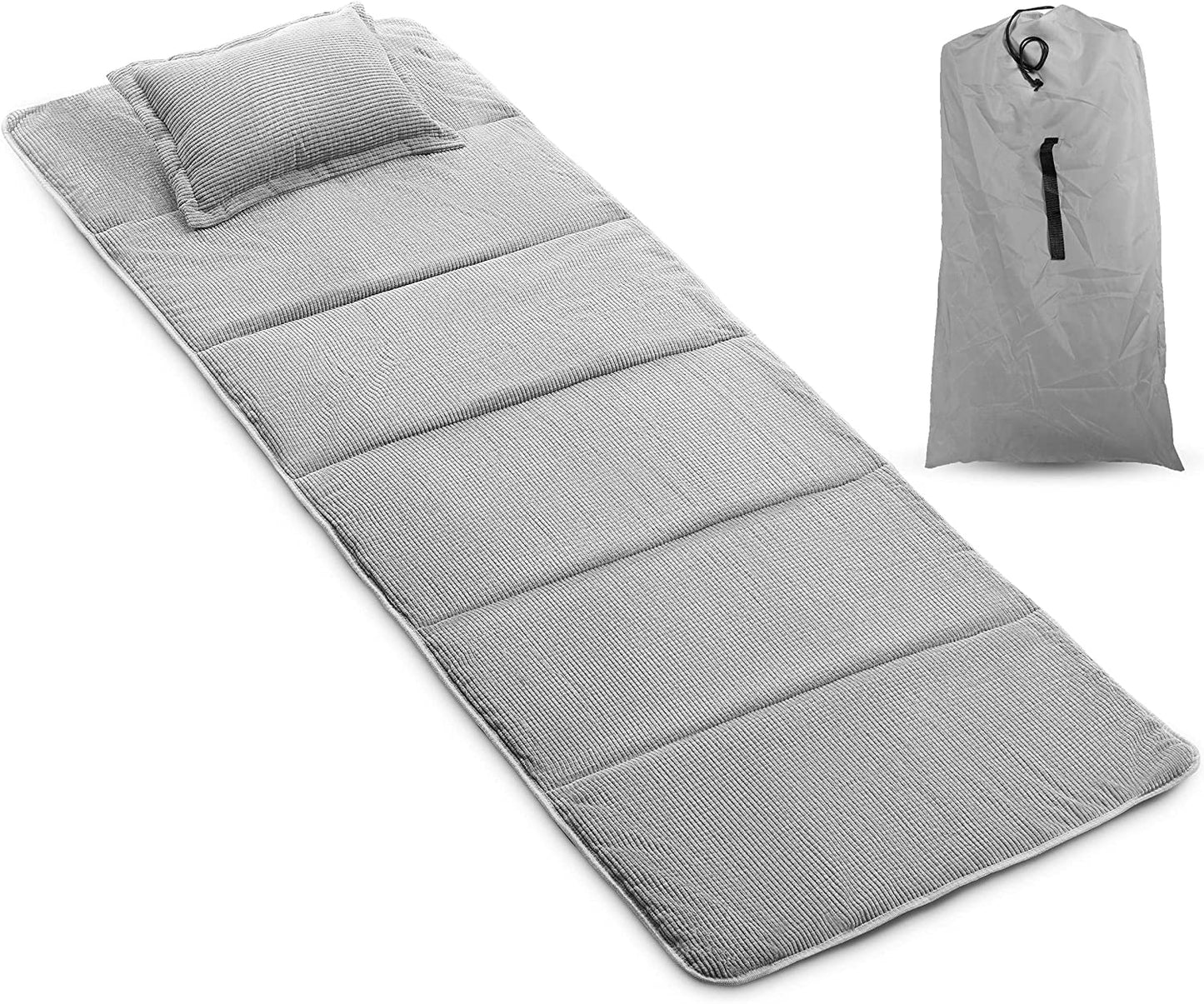 Alpcour Camping Cot Mattress Pad and Pillow