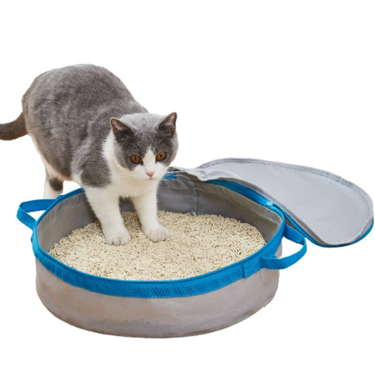 Portapotty Litter Box for Traveling Kitties